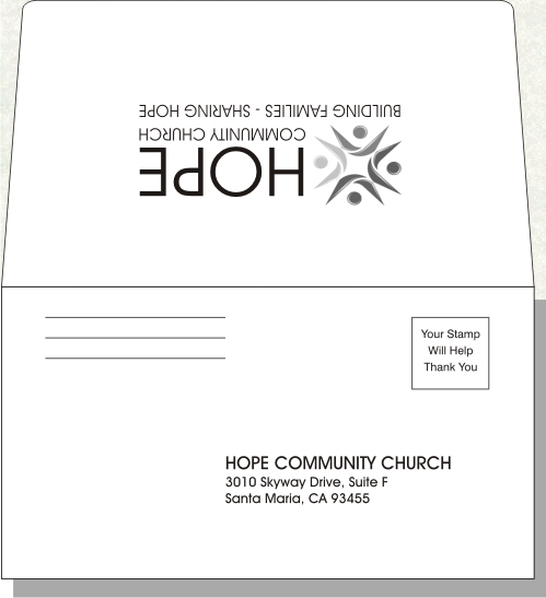 security tithe envelope sample outside