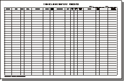 7955 vehicle inventory record