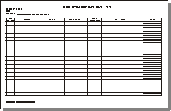 8177 service appointment log